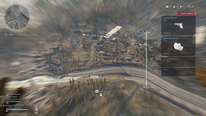 Aby uzyskać bonus do prędkości lotu w grze Call of Duty Warzone musisz utrzymywać odpowiedni pułap w trakcie spadania i wciskać przycisk odpowiedzialny za ruch do przodu - Warzone: Lądowanie - jak najlepiej i najszybciej? - Call of Duty Warzone - poradnik do gry