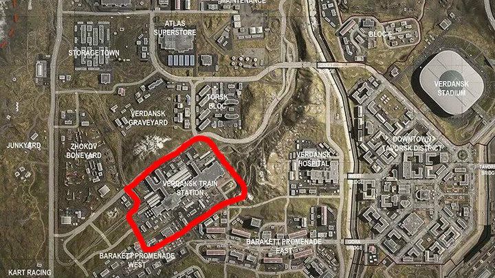 Obszar Verdansk Train Station jest naprawdę rozległy, a potrzebne uzbrojenie możesz znaleźć dosłownie wszędzie - Warzone: Verdansk Train Station - informacje, uzbrojenie - Call of Duty Warzone - poradnik do gry