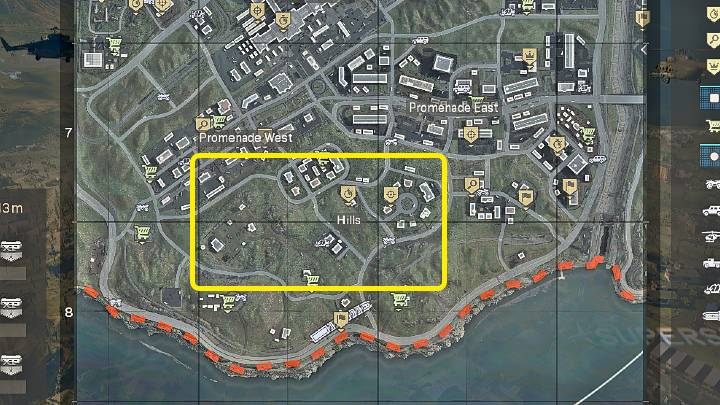 Na wzgórzach i farmie znajdziecie kilka większych budynków, a w nich całą masę uzbrojenia - Warzone: Hills - najlepsze miejsce do lądowania - Call of Duty Warzone - poradnik do gry