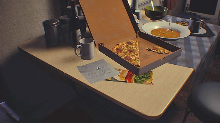 Wiadomość leży na stole kuchennym w mieszkaniu Jills Apartment - Resident Evil 3: Mieszkanie Jill sekrety, znajdźki - Resident Evil 3 - poradnik do gry