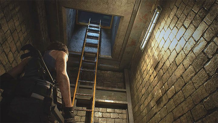 Do obszaru Demolition Site dotrzesz tuż po skorzystaniu z drabiny w celu opuszczenia kanałów Sewers - Resident Evil 3: Miejsce rozbiórki sekrety, znajdźki - Resident Evil 3 - poradnik do gry