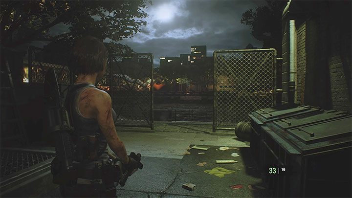 Jill dotrze do regionu Clock Tower Plaza automatycznie po przejściu przez tunele metra Subway Tunnels, w których znalazła się po wykolejeniu się wagonów metra - Resident Evil 3: Plac przy wieży zegarowej sekrety, znajdźki - Resident Evil 3 - poradnik do gry