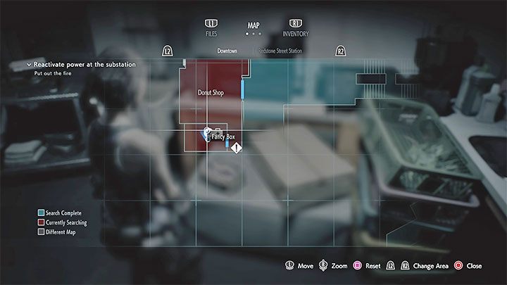 Czerwony klejnot jest w sklepie z pączkami Donut Shop - Resident Evil 3: Zagadka z zegarem w metrze - Resident Evil 3 - poradnik do gry