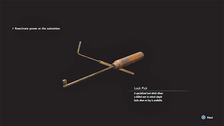 Otwórz pudełko z poziomu inwentarza - okaże się skrywa ono wytrych Lock Pick - Resident Evil 3: Kłódka - jak otworzyć? - Resident Evil 3 - poradnik do gry