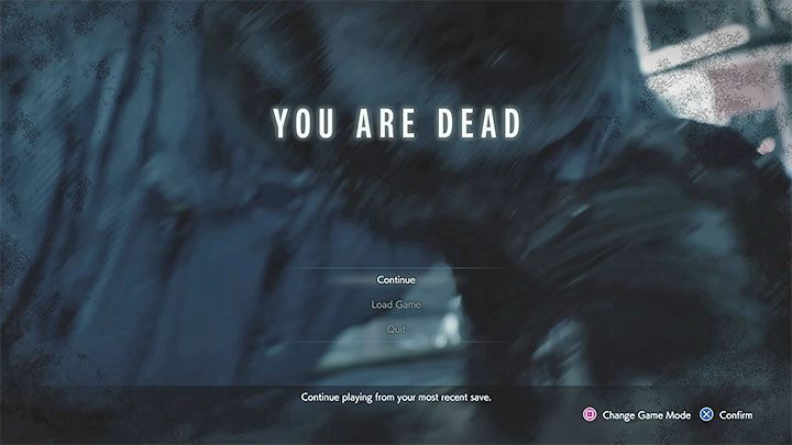 Jeżeli twoja postać zginie to masz dwa warianty - Resident Evil 3: Zapisywanie i wczytywanie gry - jak działa? - Resident Evil 3 - poradnik do gry