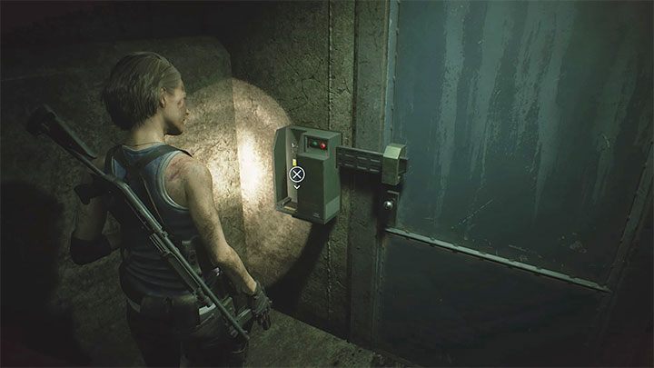 Przykład elektronicznego zamka prezentuje dołączony obrazek - znajdują się one przy niektórych drzwiach - Resident Evil 3: Zamek elektroniczny - jak otwierać? - Resident Evil 3 - poradnik do gry