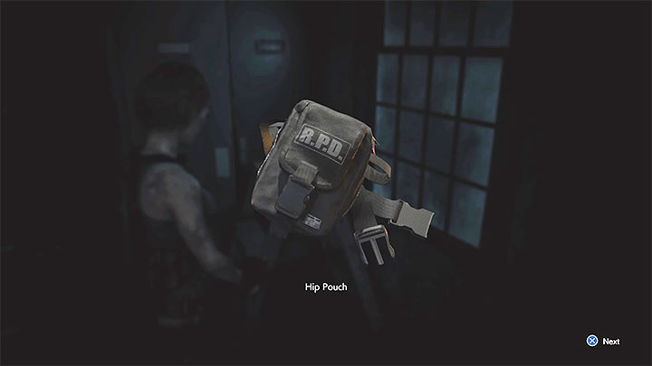 Jest tylko jeden sposób na powiększanie inwentarza grywalnych postaci - odnajdywanie torb na biodro Hip Pouch - Resident Evil 3: Pojemność inwentarza - jak zwiększyć? - Resident Evil 3 - poradnik do gry