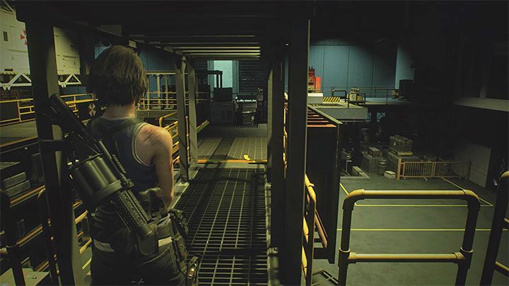 Magazyn, w którym rozwiązuje się zagadkę, znajduje się w podziemnym bunkrze Underground Storage - Resident Evil 3: Zagadka z odnalezieniem bezpieczników w magazynie - Resident Evil 3 - poradnik do gry