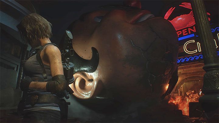 Niektóre kolejne przejścia również będą zablokowane - trzeba uciekać ustaloną trasą - Resident Evil 3: Śródmieście - trzecia wizyta solucja, opis przejścia - Resident Evil 3 - poradnik do gry