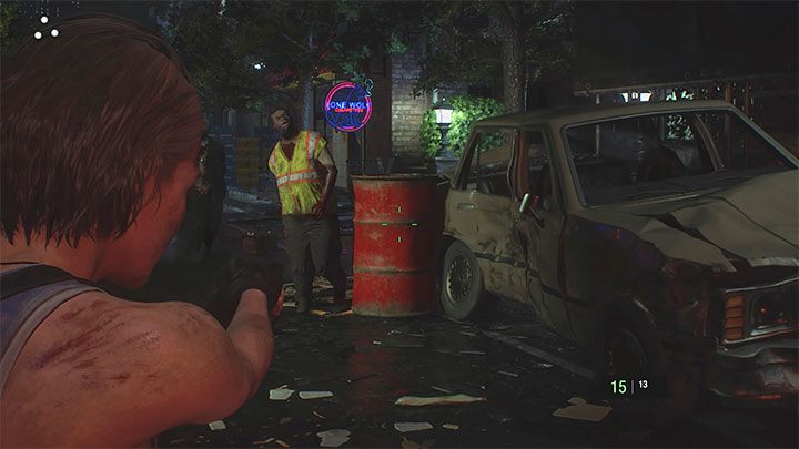 Odwróć się i powróć na główną ulicę - Resident Evil 3: Śródmieście solucja, opis przejścia - Resident Evil 3 - poradnik do gry