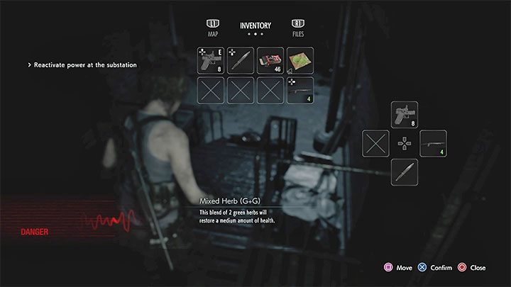 W Resident Evil 3 nie ma paska zdrowia na ekranie pokazującego aktualny stan zdrowia bohatera - Resident Evil 3: Porady na start - Resident Evil 3 - poradnik do gry