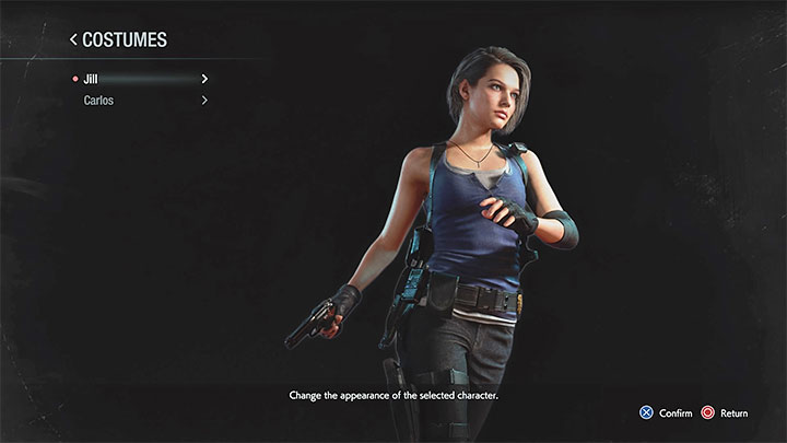 Strój postaci możesz zmienić po ukończeniu gry po raz pierwszy - Resident Evil 3: Strój postaci - jak zmienić? - Resident Evil 3 - poradnik do gry