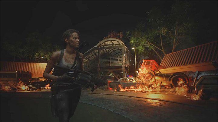 2 - Resident Evil 3: Nemesis, Plac przy wieży zegarowej - Resident Evil 3 - poradnik do gry