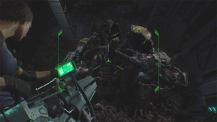 Oddaj strzał z railguna w stronę Nemesisa - Resident Evil 3: Finał, Nemesis solucja, opis przejścia - Resident Evil 3 - poradnik do gry