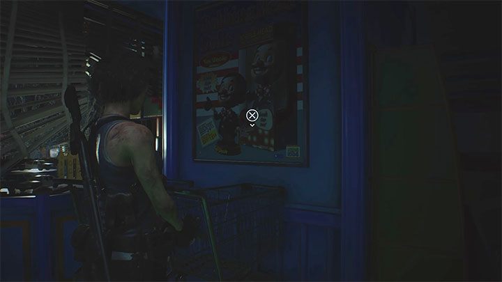 Plakat również znajduje się w sklepie Toy Uncle Superstore - Resident Evil 3: Śródmieście sekrety, znajdźki - Resident Evil 3 - poradnik do gry
