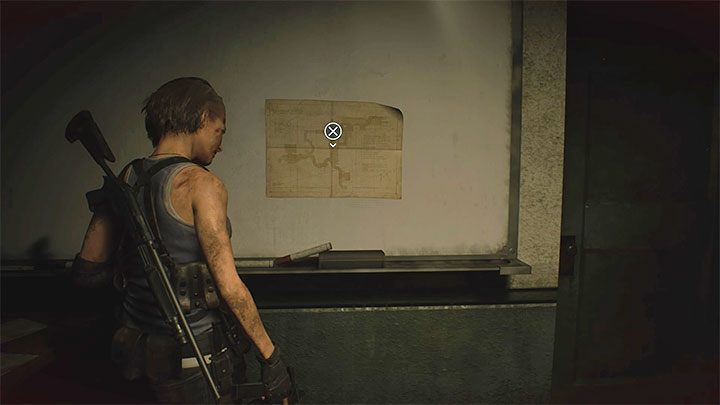 Mapę kanałów znajdziesz na ścianie w biurze kierownika Managers Office, czyli w pierwszym pomieszczeniu do zbadania po rozpoczęciu eksploracji kanałów - Resident Evil 3: Kanały sekrety, znajdźki - Resident Evil 3 - poradnik do gry