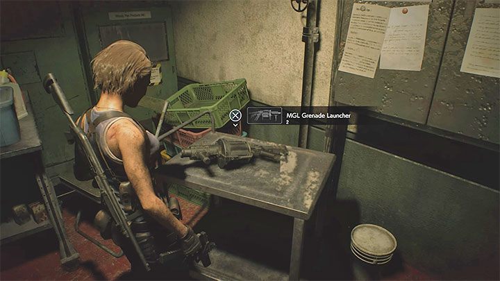 Granatnik jest w tym samym południowym pomieszczeniu Office - Resident Evil 3: Kanały sekrety, znajdźki - Resident Evil 3 - poradnik do gry