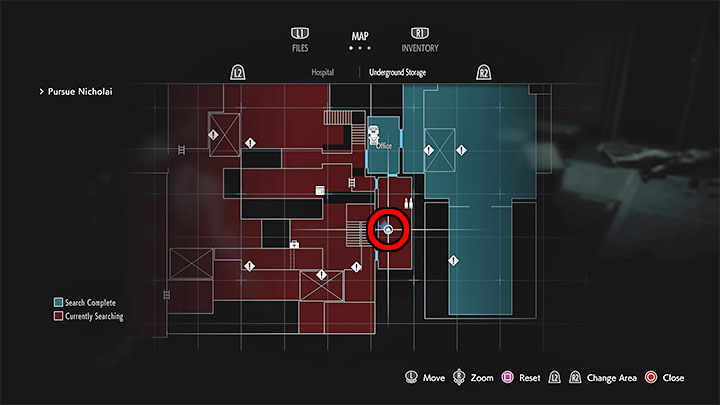 Notatka jest w małym pomieszczeniu sąsiadującym z wielkim magazynem i biurem Office w Underground Storage, w którym rozwiązuje się zagadkę z odnalezieniem 3 bezpieczników i umieszczeniem ich w skrzynce - Resident Evil 3: Podziemny magazyn sekrety, znajdźki - Resident Evil 3 - poradnik do gry