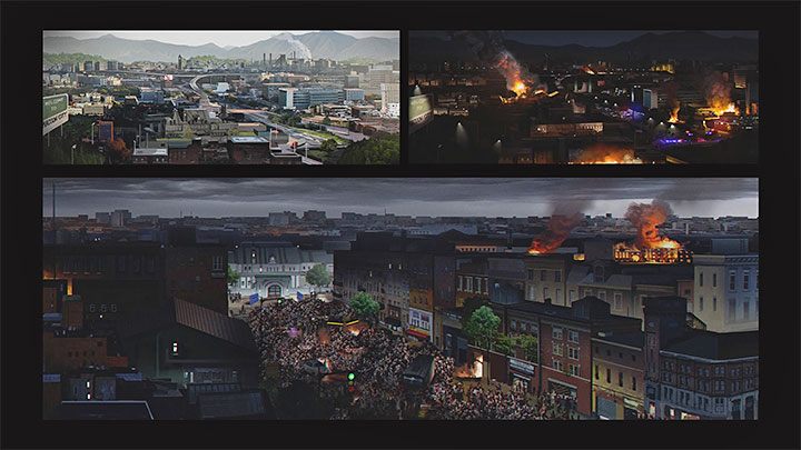 Trzecia kategoria bonusów to Grafiki koncepcyjne - Concept Art - Resident Evil 3: Bonusy - jak odblokowywać? - Resident Evil 3 - poradnik do gry