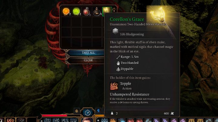 Rzadki przedmiot zdobędziesz jedynie w przypadku standardowego pokonania Ciotki Ethel - Baldurs Gate 3: Jak pokonać Ciotkę Ethel (Zielona Wiedźma)? - Baldurs Gate 3 - poradnik do gry