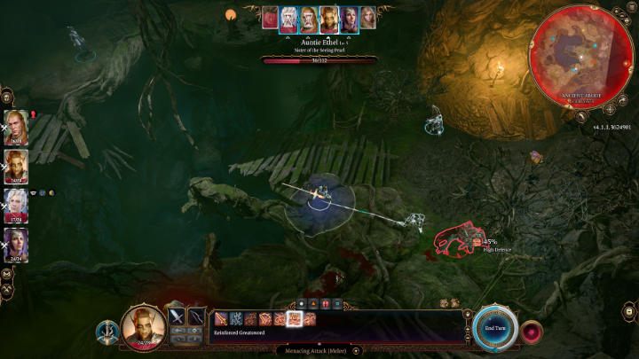 Gdy tylko Ethel wyjdzie z ukrycia, natychmiast przywoła kilka swoich iluzji - te możesz zniszczyć, atakując z dystansu, korzystając z broni dystansowych, czarów lub przedmiotów do rzucania - Baldurs Gate 3: Jak pokonać Ciotkę Ethel (Zielona Wiedźma)? - Baldurs Gate 3 - poradnik do gry