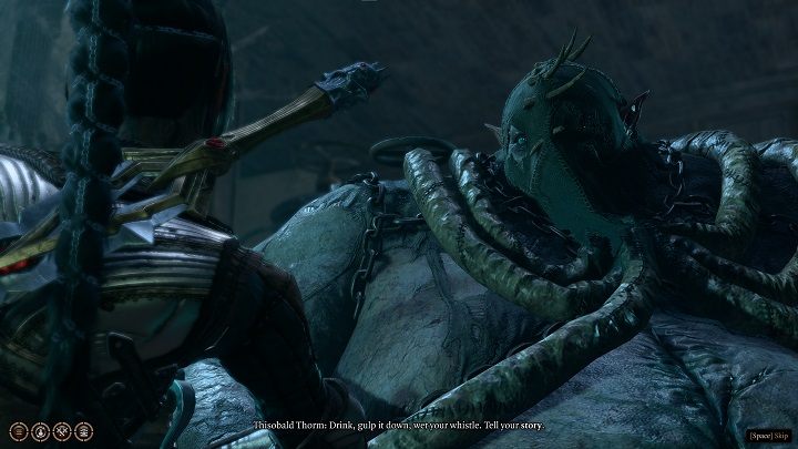 Chcąc odzyskać notatnik sądzonej, musicie najpierw pozbyć się oberżysty - Baldurs Gate 3: Ukarz niegodziwców (Punish The Wicked) solucja, opis przejścia - Baldurs Gate 3 - poradnik do gry