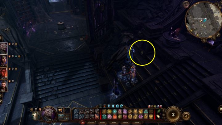 Po zakończonej walce rozbrójcie pułapki i przeszukajcie wszystkie półki na książki - Baldurs Gate 3: Rękawica Shar (Gauntlet of Shar) w BG3 - opis przejścia - Baldurs Gate 3 - poradnik do gry