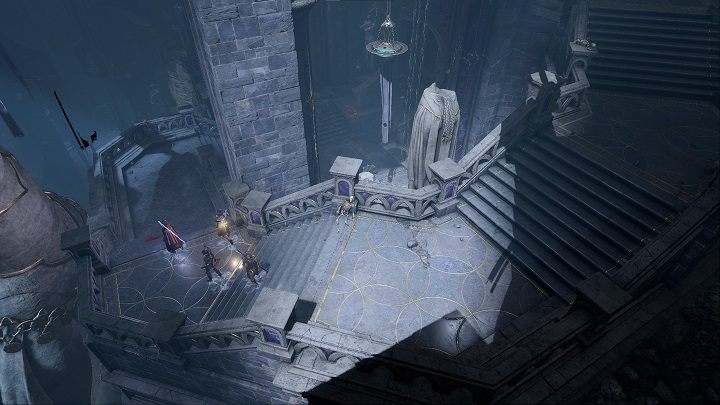 Wybierzcie drzwi od razu naprzeciwko i szykujcie się do próby, która wbrew pozorom jest banalna - Baldurs Gate 3: Rękawica Shar (Gauntlet of Shar) w BG3 - opis przejścia - Baldurs Gate 3 - poradnik do gry