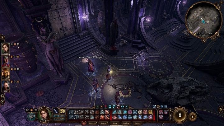 Pierwsza próba (trial) znajduje się przy głównym korytarzu - Baldurs Gate 3: Rękawica Shar (Gauntlet of Shar) w BG3 - opis przejścia - Baldurs Gate 3 - poradnik do gry