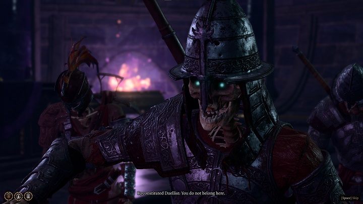 Wybierzcie opcję dialogową związaną z tym, że zostaliście przysłani przez Zrell, a następnie szykujcie się do walki ze straznikami ruin - Baldurs Gate 3: Rękawica Shar (Gauntlet of Shar) w BG3 - opis przejścia - Baldurs Gate 3 - poradnik do gry