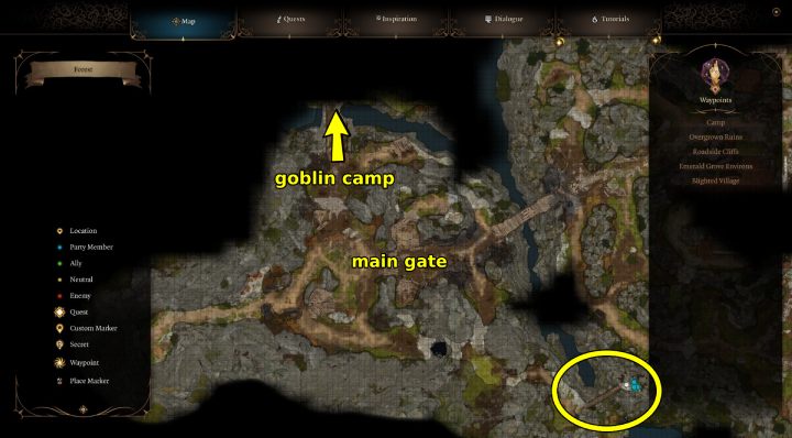 1 - Baldurs Gate 3: Jak dostać się do obozu goblinów w BG3? - Baldurs Gate 3 - poradnik do gry