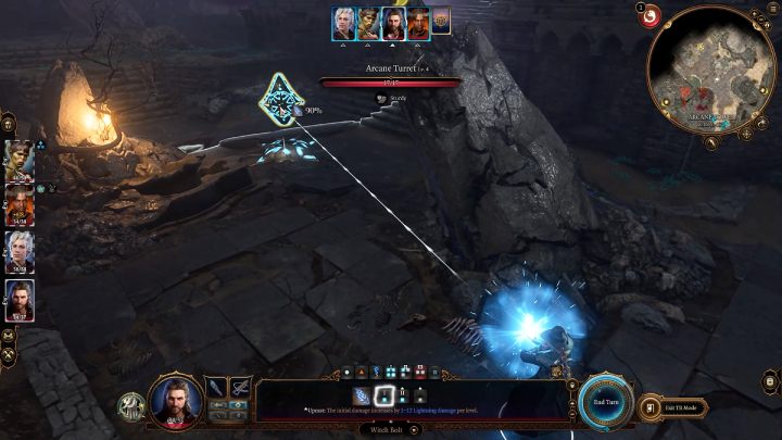 Wieżyczki będą strzelać do każdego kto będzie próbował zbliżyć się do drzwi - Baldurs Gate 3: Podmrok (Underdark) w BG3 - opis przejścia - Baldurs Gate 3 - poradnik do gry