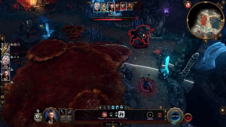 Jeśli skorzystacie z przejścia do podziemi od strony Szepczącej Głębi (Whispering Depths), możecie od razu natrafić na 2 Minotaury - Baldurs Gate 3: Podmrok (Underdark) w BG3 - opis przejścia - Baldurs Gate 3 - poradnik do gry