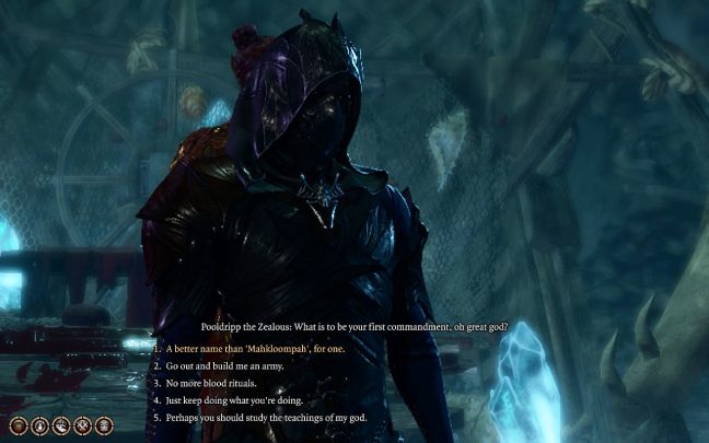 Gdy pokonacie kasnoludka (redcap), ryboludzie (fishfolks) ogłoszą Waszą postać ich nowym bogiem - Baldurs Gate 3: Podmrok (Underdark) w BG3 - opis przejścia - Baldurs Gate 3 - poradnik do gry