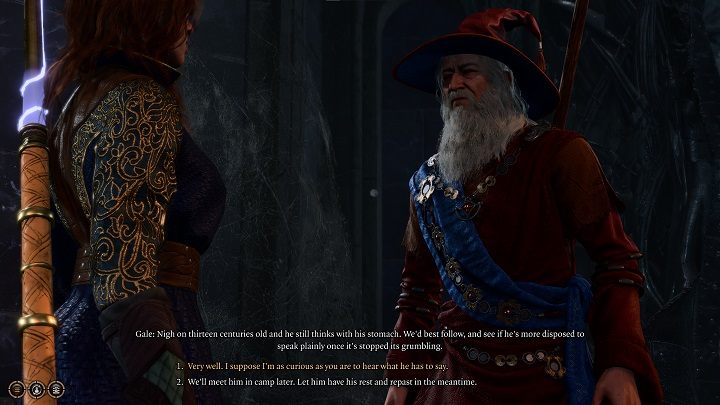 Po krótkim dialogu będziecie mieli opcję udania się bezpośrednio z nim do obozu - Baldurs Gate 3: Dotrzyj do Wież Wschodzącego Księżyca (Reach the Moonrise Towers) solucja, opis przejścia - Baldurs Gate 3 - poradnik do gry