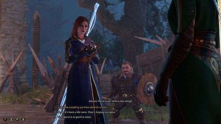 Będzie ona negatywnie nastawiona do was, aczkolwiek prędko możecie zmienić jej opinię - Baldurs Gate 3: Dotrzyj do Wież Wschodzącego Księżyca (Reach the Moonrise Towers) solucja, opis przejścia - Baldurs Gate 3 - poradnik do gry