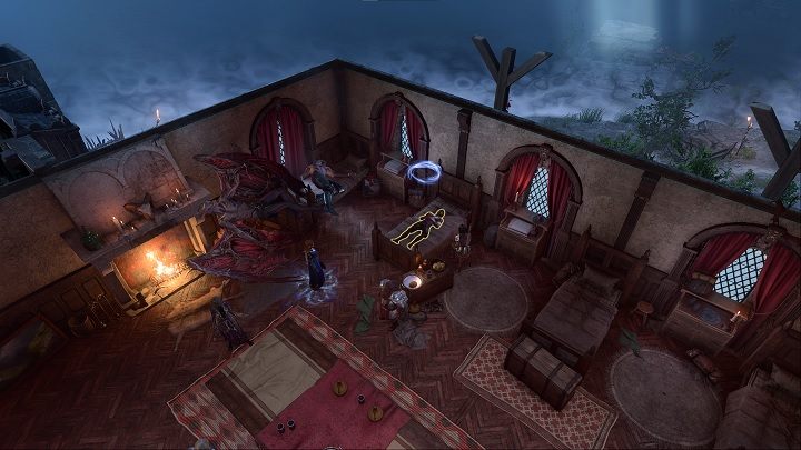 Wróccie do obozu - będziecie mieli nową kwestię dialogową z Halsinem - Baldurs Gate 3: Obudź Arta Cullagha (Wake Up Art Cullaghs) solucja, opis przejścia - Baldurs Gate 3 - poradnik do gry