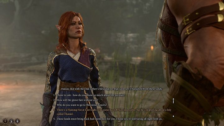 Rozpocznijcie krótki dialog z druidem w Last Light Inn, a następnie wyruszcie na południe do House of Healing - Baldurs Gate 3: Obudź Arta Cullagha (Wake Up Art Cullaghs) solucja, opis przejścia - Baldurs Gate 3 - poradnik do gry