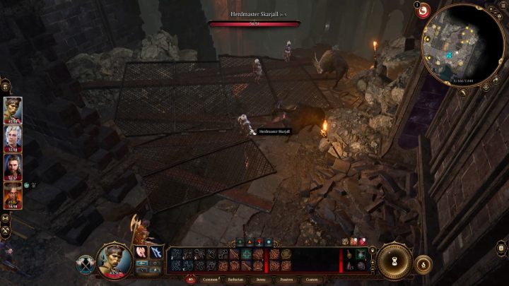 Przy rumowisku spotkacie kilku Duergarów i woły - Baldurs Gate 3: Kuźnia Gryma (Grymforge) w BG3 - opis przejścia - Baldurs Gate 3 - poradnik do gry