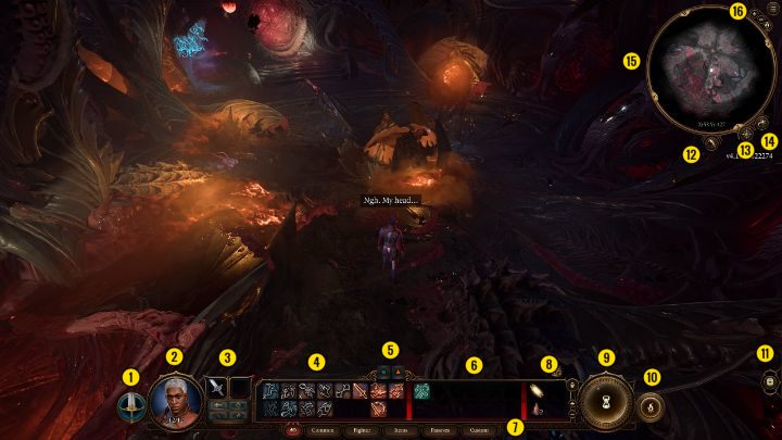 Menu ekwipunku, to jednocześnie miejsce, gdzie możecie zarządzać waszą postacią, jak i ją rozwijać - Baldurs Gate 3: Interfejs - Baldurs Gate 3 - poradnik do gry