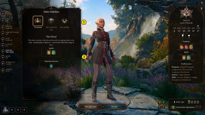 2 - Baldurs Gate 3: Kreator postaci - Baldurs Gate 3 - poradnik do gry