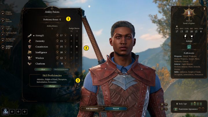 W Baldurs Gate 3 postaci mają poniższe cechy - Baldurs Gate 3: Kreator postaci - Baldurs Gate 3 - poradnik do gry