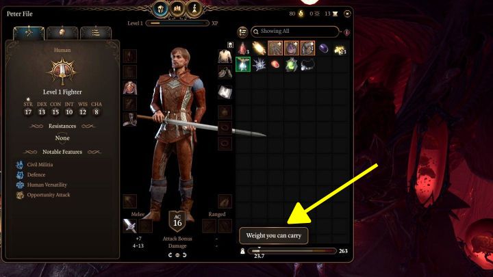 1 - Baldurs Gate 3: Czy jest limit udźwigu w BG3? - Baldurs Gate 3 - poradnik do gry