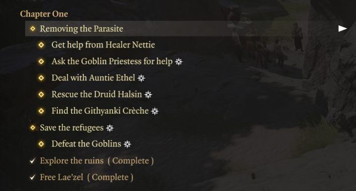 Wszystkie odblokowane przez ciebie questy przechowywane są w dzienniku bohatera - Baldurs Gate 3: Jak odnajdywać lokacje questowe? - Baldurs Gate 3 - poradnik do gry
