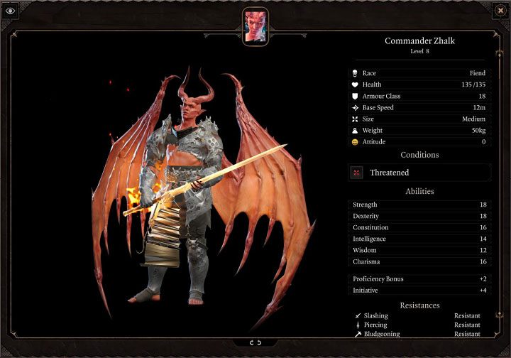 Baldurs Gate 3 pozwala za darmo wyświetlać informacje o napotykanych przeciwnikach oraz wszystkich innych postaciach - Baldurs Gate 3: Porady na start - Baldurs Gate 3 - poradnik do gry