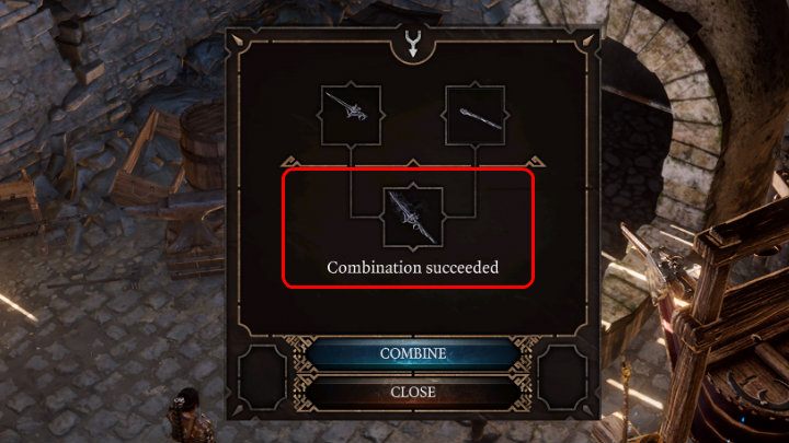 Gdy procedura wykucia przedmiotu przebiegnie pomyślnie otrzymasz odpowiedni komunikat, a rzadki przedmiot Wizja Absolutu natychmiast pojawi się w ekwipunku Twojej postaci - Baldurs Gate 3: Wizja Absolutu/Vision of the Absolute - jak stworzyć? Crafting - Baldurs Gate 3 - poradnik do gry