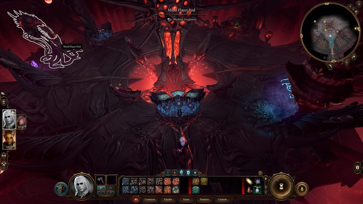 W tym pomieszczeniu znajdziecie kilkoro nieprzytomnych kultystów podpiętych do konsoli z trzema przyciskami - Baldurs Gate 3: Ucieczka z piekła - solucja, opis przejścia - Baldurs Gate 3 - poradnik do gry