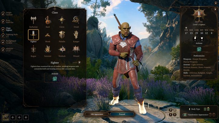 Najlepszą rasą dla wojownika jest pół-ork - Baldurs Gate 3: Najlepszy build dla Wojownika - Baldurs Gate 3 - poradnik do gry