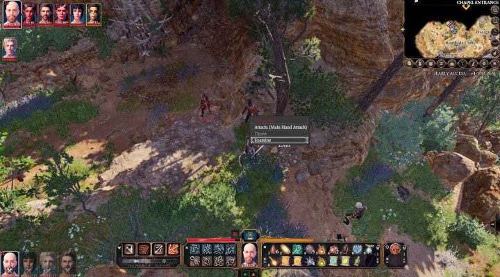 Laezel w klatce - Baldurs Gate 3: Mapa Zarośnięte ruiny i Przydrożne klify w BG3 - Baldurs Gate 3 - poradnik do gry