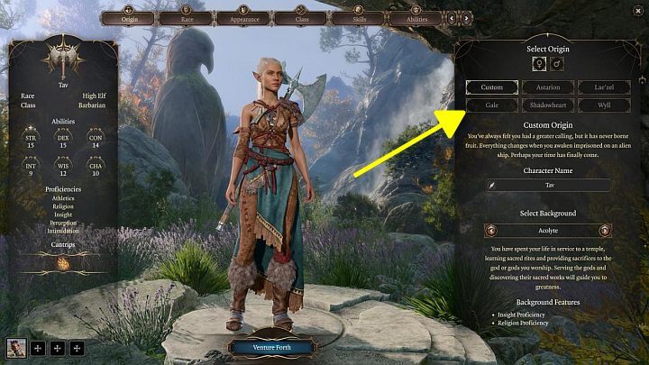 Wśród bohaterów Origin Characters jest też unikalna postać Dark Urge - Baldurs Gate 3: Kim są własna postać i bohaterowie z historią (Origin Characters)? - Baldurs Gate 3 - poradnik do gry